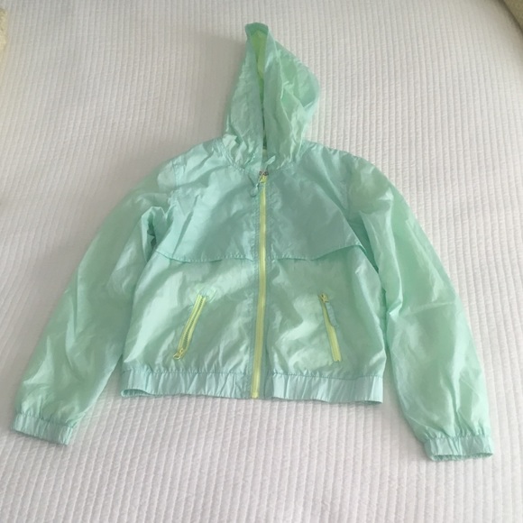 Merona Tops - Mint Rain Jacket